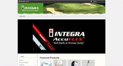 Desktop Screenshot of integra-golf.net