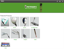 Tablet Screenshot of integra-golf.net